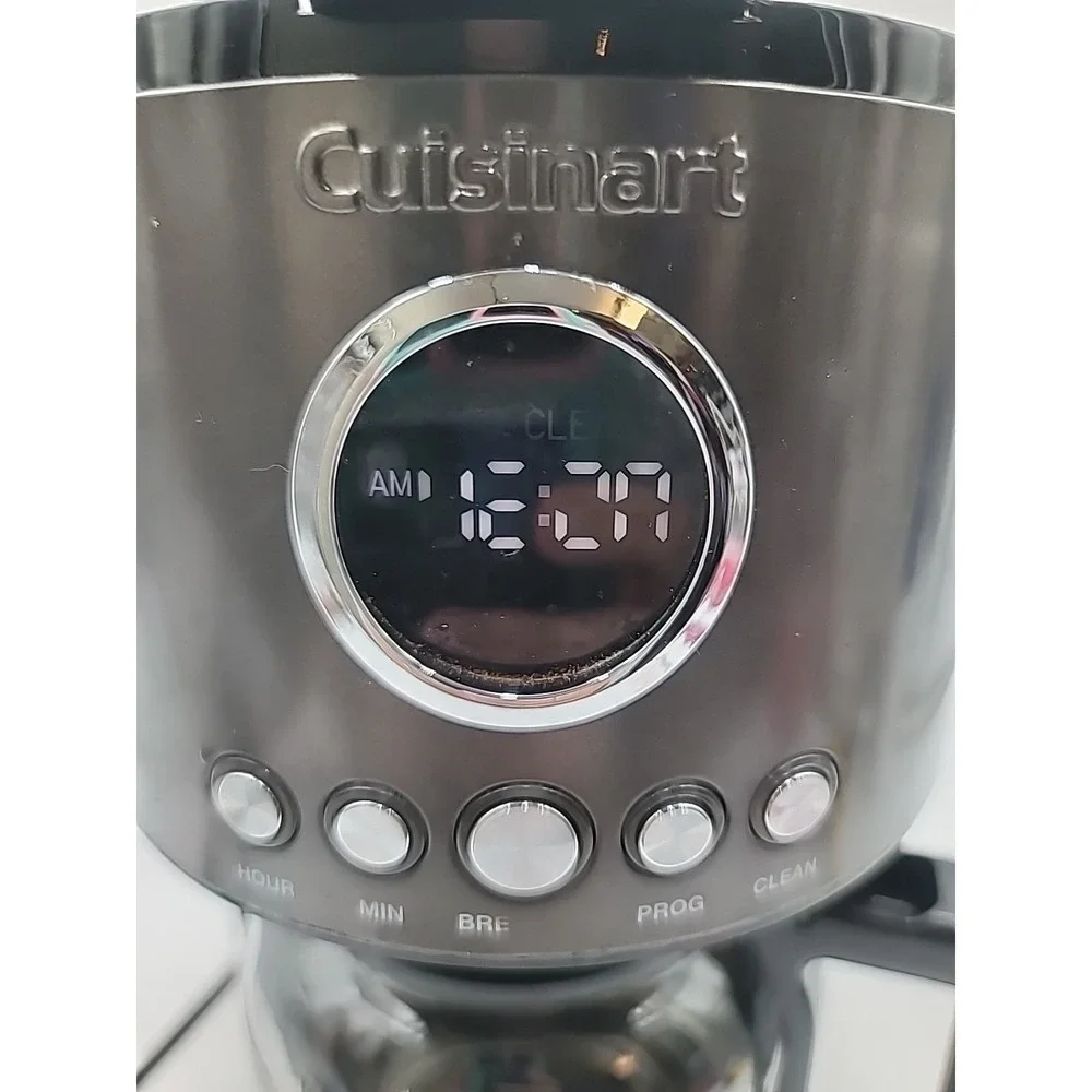 Cuisinart‎ 12 Cup Programmable Coffeemaker DCC-1220 Tested- Works READ